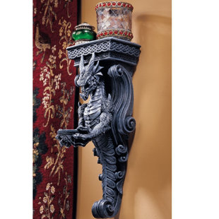 DESIGN TOSCANO Handmade Fantasy & Sci-Fi Wall Decor on Resin