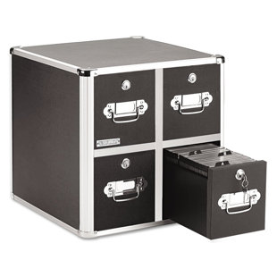 VAULTZ® Vaultz Locking 4 Drawer CD File Cabinet