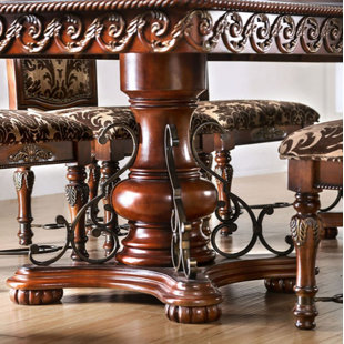 ASTORIA GRAND Alexandro 9 - Piece Double Pedestal Dining Set