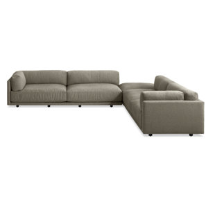 BLU DOT Sunday Backless L Sectional Sofa
