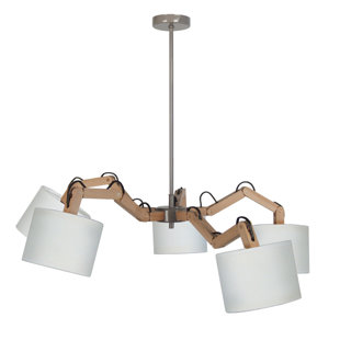 MIKADO LIVING Kronleuchter 5-flammig Sadler