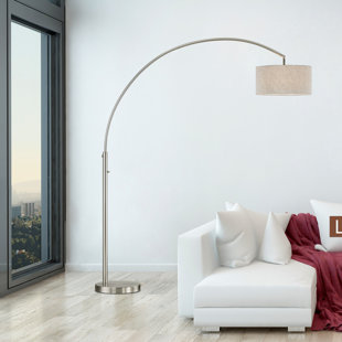 GEORGE OLIVER Cesar 80" Arched Floor Lamp