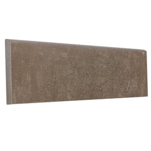 ITONA TILE Fairfield 12'' L x 3'' W Porcelain Bullnose Tile Trim