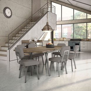 17 STORIES Alistair 7 - Piece Extendable Birch Dining Set