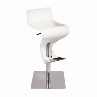 LUMISOURCE Swivel Adjustable Height Counter Stool