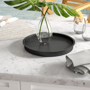 Millwood Pines Washburn Leatherette Tray