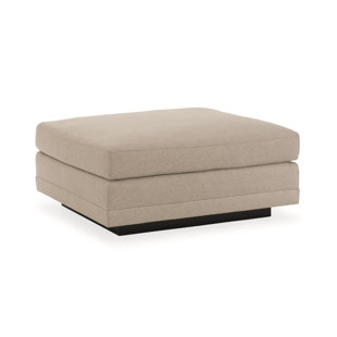 CARACOLE MODERN Modern Fusion 36.25" Rectangle Cocktail Ottoman