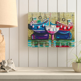 EAST URBAN HOME Poster Beschwipst auf See Kunstdruck