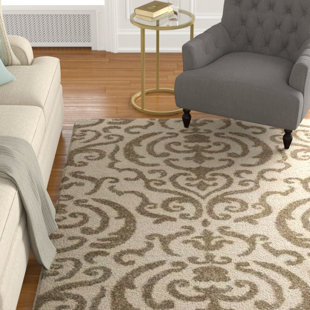 CANORA GREY Ellyona Florida Shag Performance Geometric Rug