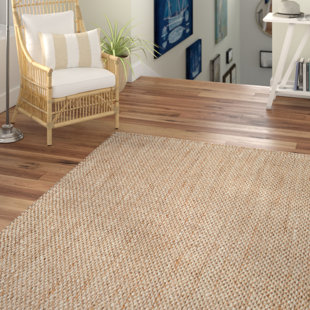 THREE POSTS Blankenship Solid Colour Hand Woven Area Rug