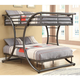 Aquavia Metal Standard Bunk Bed by Harriet Bee