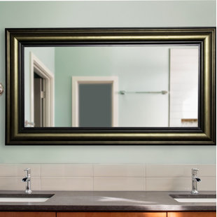 RAYNE MIRRORS Rectangle Wood Wall Mirror