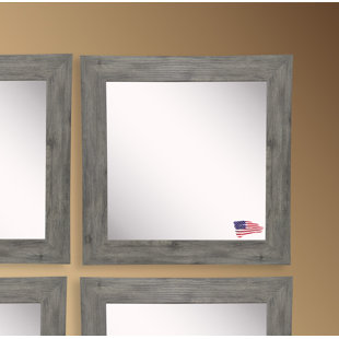 RAYNE MIRRORS Barnwood Square Wall Mirror (Set of 4)