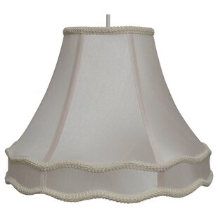 MARLOW HOME CO. 31cm W Cotton Empire Lamp Shade ( Uno ) in Cream