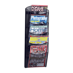 SAFCO PRODUCTS COMPANY 5-Mesh Pocket Onyx™ Literature Rack