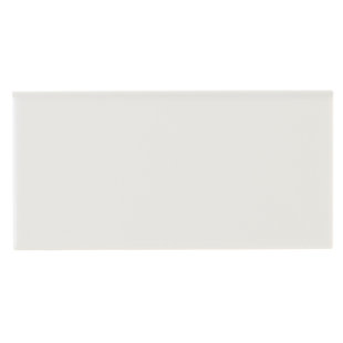 ITONA TILE Berkeley 8'' L x 4'' W Ceramic Bullnose Tile Trim