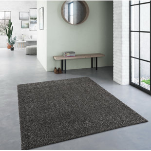 LONGWEAVE Teppich Salina in Schwarz