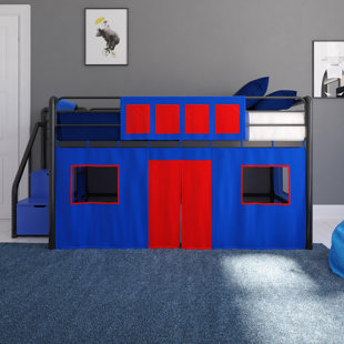 ZOOMIE KIDS Benno Junior Loft Low Loft Curtain Panels (Set of 2)