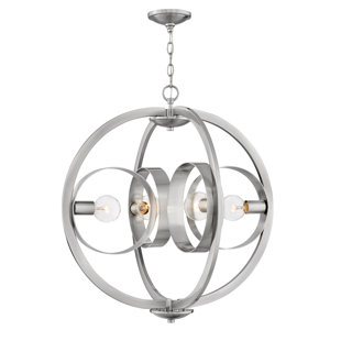 HINKLEY Orson 4 - Light Dimmable Globe Chandelier