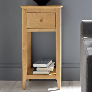 GRACIE OAKS Side Table with Storage