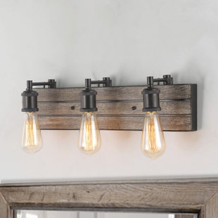 UNION RUSTIC Timmer 3 - Light Dimmable Vanity Light