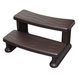 LIFESMART SPAS AND SAUNAS Lifesmart Spa Step for Square and Round Hot Tubs
