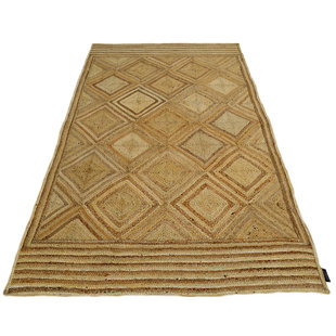 BAKERO Geometric Hand Woven Flatweave 160 X 230cm Area Rug