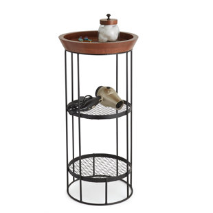 PARADIGM TRENDS Lonestar Metal Freestanding Bathroom Shelves