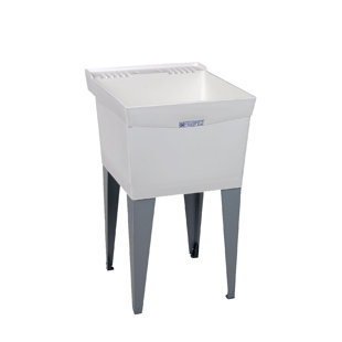 E.L. MUSTEE & SON Utilatub 20" x 24" Free Standing Laundry Sink