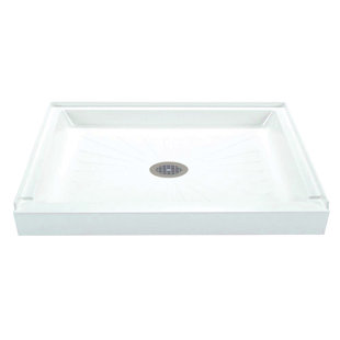 E.L. MUSTEE & SON Durabase 54'' W 32'' D Rectangular Single Shower Base