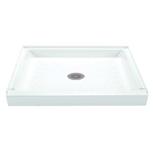 E.L. MUSTEE & SON Durabase 34'' W 34'' D Rectangular Single Shower Base