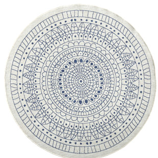 NORTHRUGS Porto Reversible Blue/Cream Rug