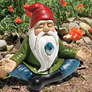 DESIGN TOSCANO Zen Garden Gnome Statue