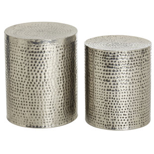 MISTANA Prannoy 2 Piece Stool Set