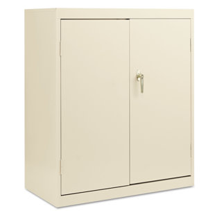 ALERA® Economy Assembled Storage Cabinet in Putty