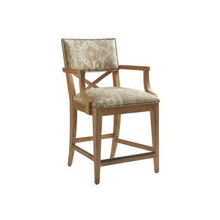 TOMMY BAHAMA HOME Los Altos Sutherland Upholstered Counter Stool
