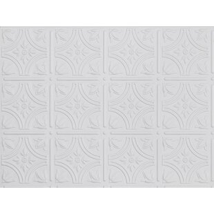 INNOVERA DECOR BY PALRAM Empire 18.5" x 24.3" Vinyl Wall Paneling in White