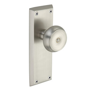 KNOXX HARDWARE Cambridge Double Dummy Door Knob with Colonial Rosette