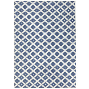 NORTHRUGS Nizza Flatweave Blue Rug