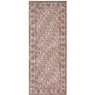 NORTHRUGS Curacao Flatweave Orange Rug