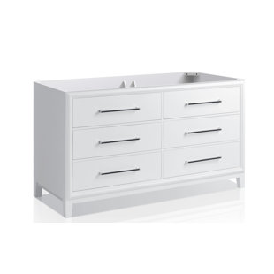 ANCERRE DESIGNS Ellie 59" Bathroom Vanity Base Only