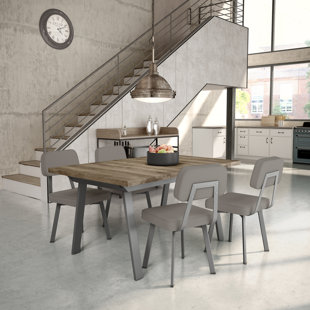 17 STORIES Andrew 5 - Piece Extendable Birch Dining Set