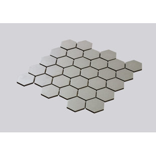 WALKON TILE Urban 2" x 2" Porcelain Honeycomb Mosaic Wall & Floor Tile