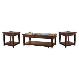 LAUREL FOUNDRY MODERN FARMHOUSE® Dulvert 3 - Piece Living Room Table Set