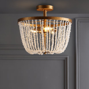 BUNGALOW ROSE Tatianna Semi Flush Mount