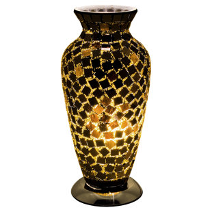 HOUSE ADDITIONS Mosaic 38cm Novelty Lamp