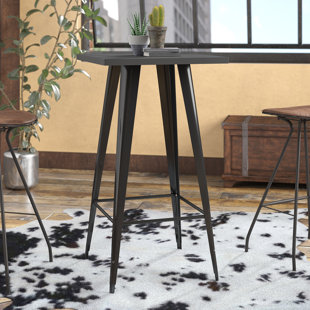 WILLISTON FORGE Eck Black Pub Table