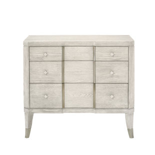 BERNHARDT Domaine Solid + Manufactured Wood Nightstand