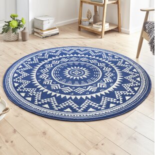 HANSE HOME Celebration Valencia Flatweave Blue Rug