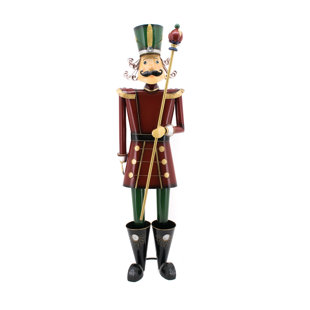 ZAER LTD INTERNATIONAL Christmas Nutcracker with Baton